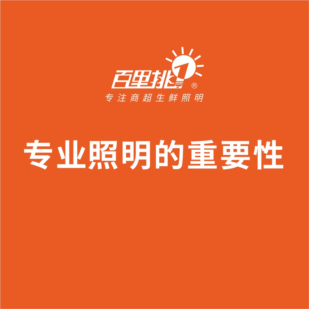 專業照明的重要性